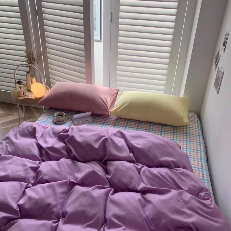 Set Chăn Ga Gối Cotton Tc kẻ Phối | BigBuy360 - bigbuy360.vn