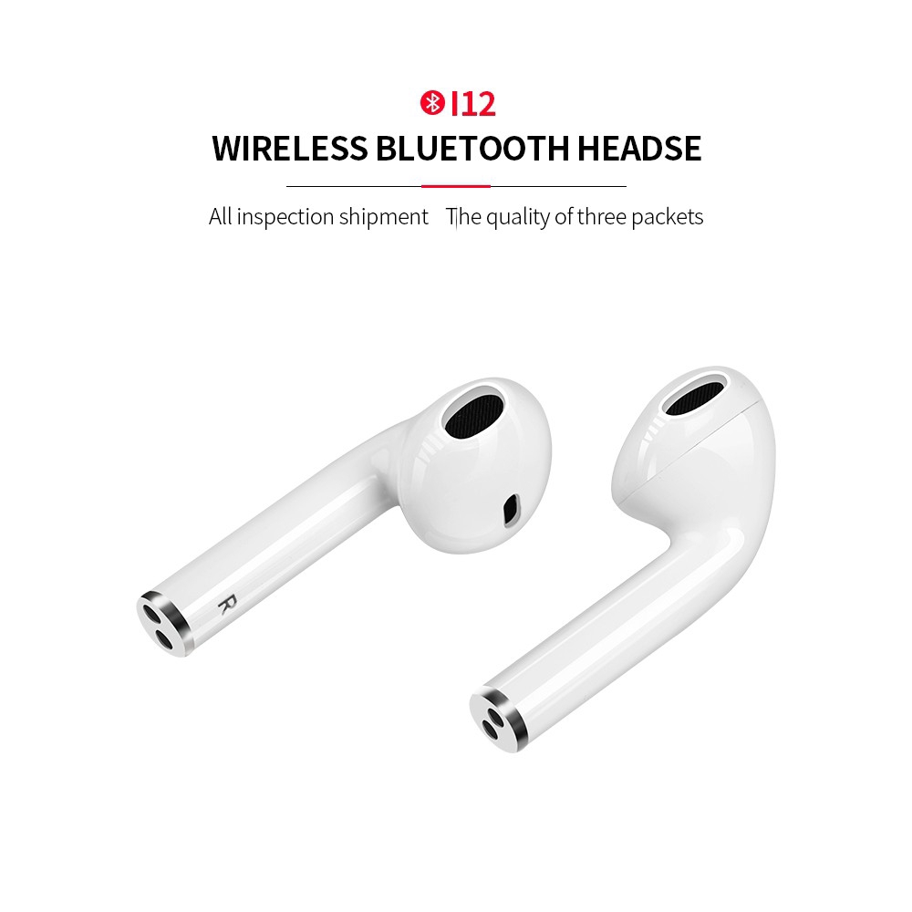 Tai nghe bluetooth mini i12 TWS bluetooth 5.0 cao cấp dành cho Android IOS