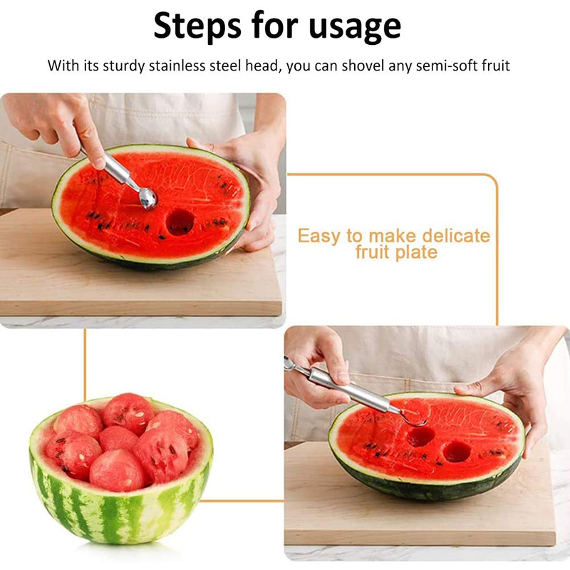 Muỗng Múc Kem / Trái Cây / Dưa Hấu Diy Tiện Dụng