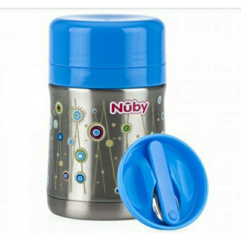 Nuby Hộp Đựng Thức Ăn Bằng Inox Cao Cấp Tiện Dụng