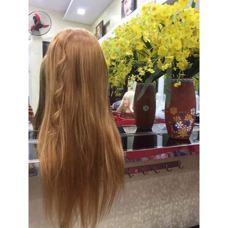 Đầu Canh Chịu Nhiệt 85% Tóc Thật