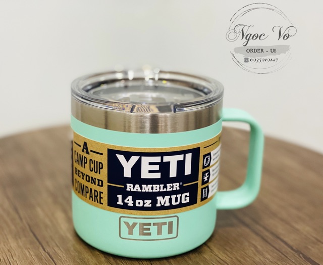 Ly Giữ Nhiệt Yeti Mug Inox Cao Cấp 14 Oz - 420ml (Hàng Chính Hãng)