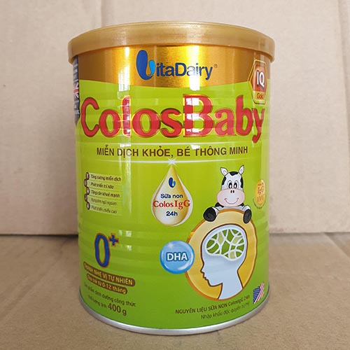 SỮA COLOSBABY IQ GOLD 0+ 400g