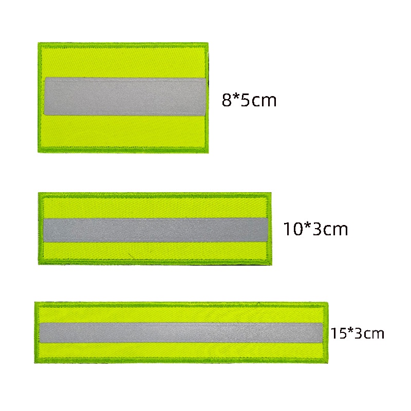 Dải Băng Dán Phản Quang Nhiều Kích Thước Có Logo Bắt Mắt Trang Trí Ba Lô / Balo / Quần Áo Ngoài Trời