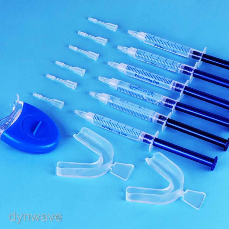 Professional Tooth Whitening Whitener Bleaching Kit 6 Gel+ 2 Tray+LED Light | BigBuy360 - bigbuy360.vn