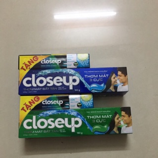 Kem đánh răng Close up 180g bạc Hà và Lộc Đề