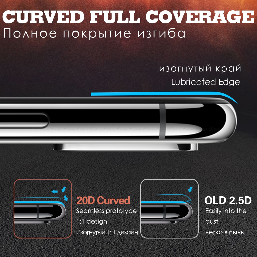 Kính Cường Lực Trong Suốt 20D HD Cho Samsung J6 J4 Pro J8 A7 A6 (2018) A10 A50 A90 A20E A22 A23 A32 4G 5G Samsung S10 S20 Lite (5G)