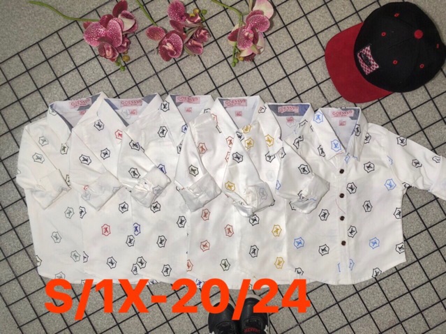 [ XẢ HÀNG ]Áo sơ mi dài tay cho bé trai, chất vải cotton đẹp, mát, mịn