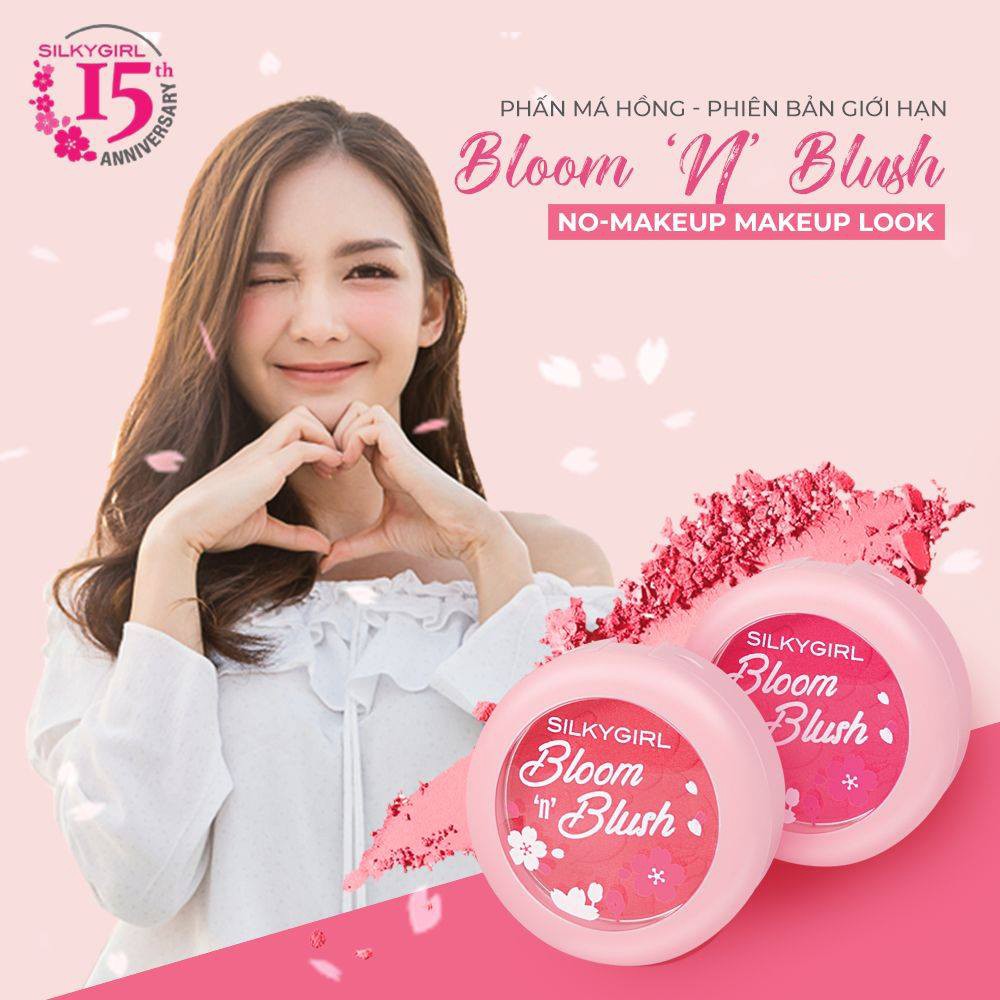Phấn Má Hồng Silkygirl Bloom 'N' Blush 3g | BigBuy360 - bigbuy360.vn