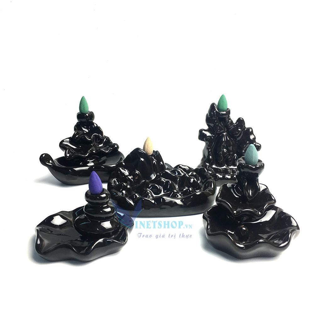 Thác Khói Trầm Hương Thác Trầm Khói Ngược Cao Cấp tặng 5 nụ trầm hương | BigBuy360 - bigbuy360.vn