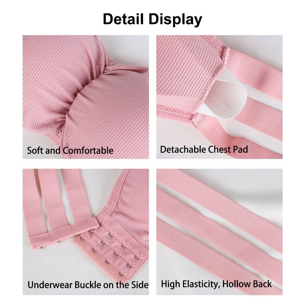 Áo Ngực Không Dây Có Mút Nâng Ngực Tàng Hình Thời Trang Mùa Hè