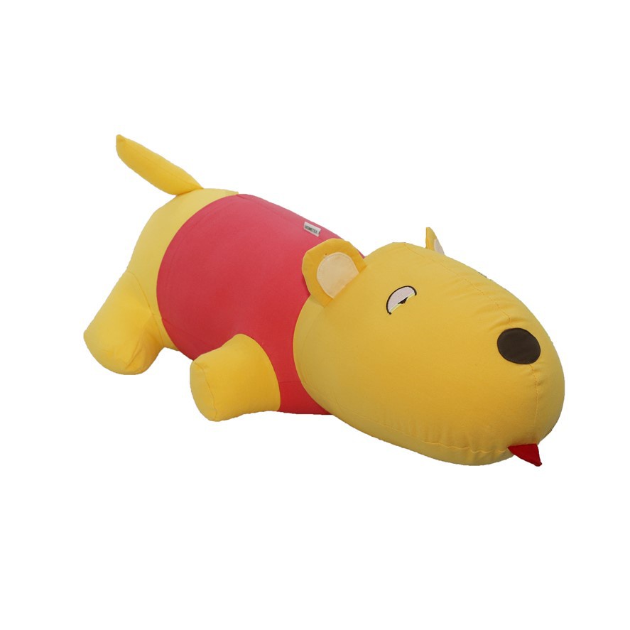 Gối ôm, thú nhồi bông hình chó đầu to Hometex 954x18cm) cho trẻ em