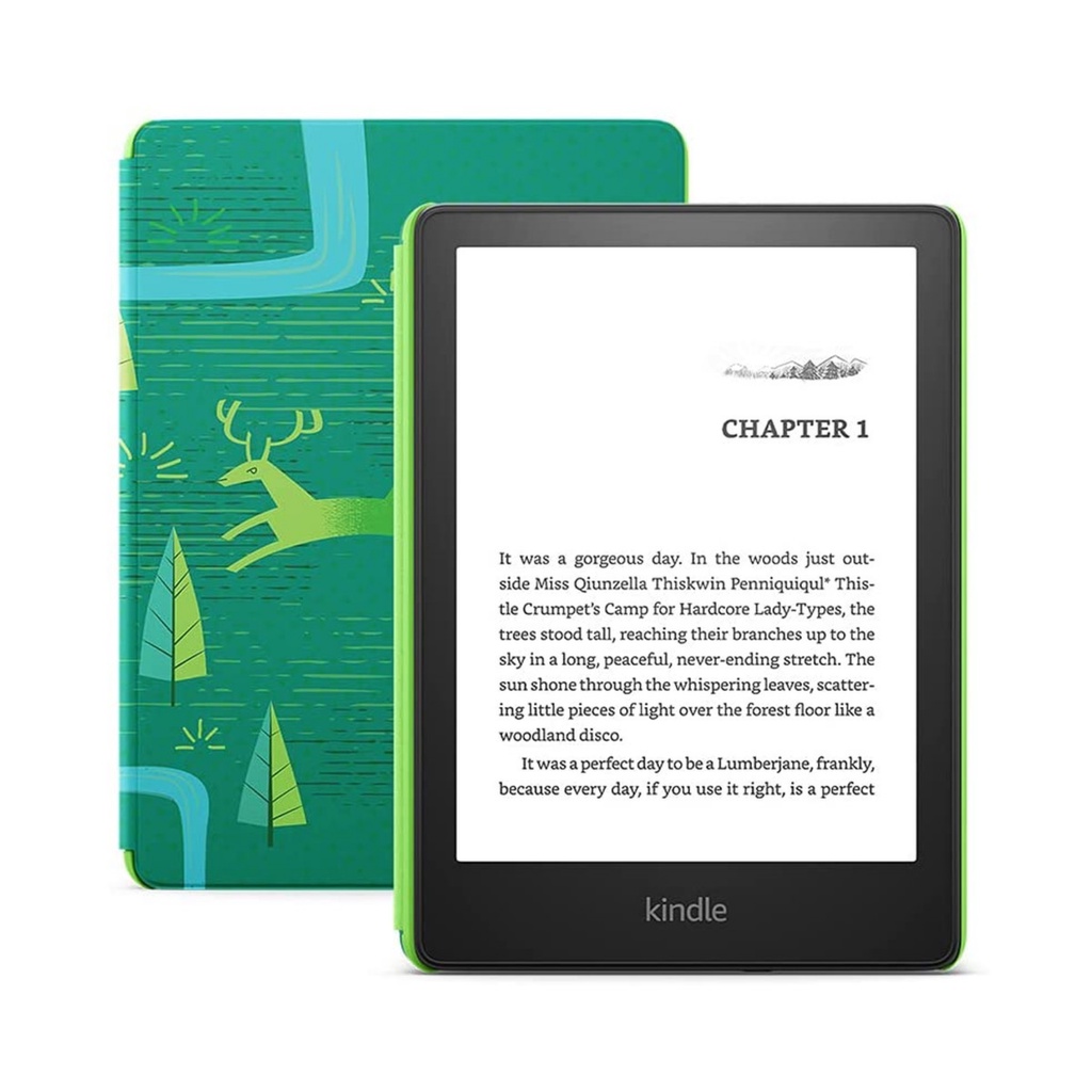 Máy đọc sách Kindle Kids Paperwhite 5 (11th) 8GB kèm cover chính hãng