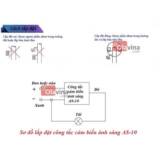 Công tắc cảm biến ánh sáng AS-10
