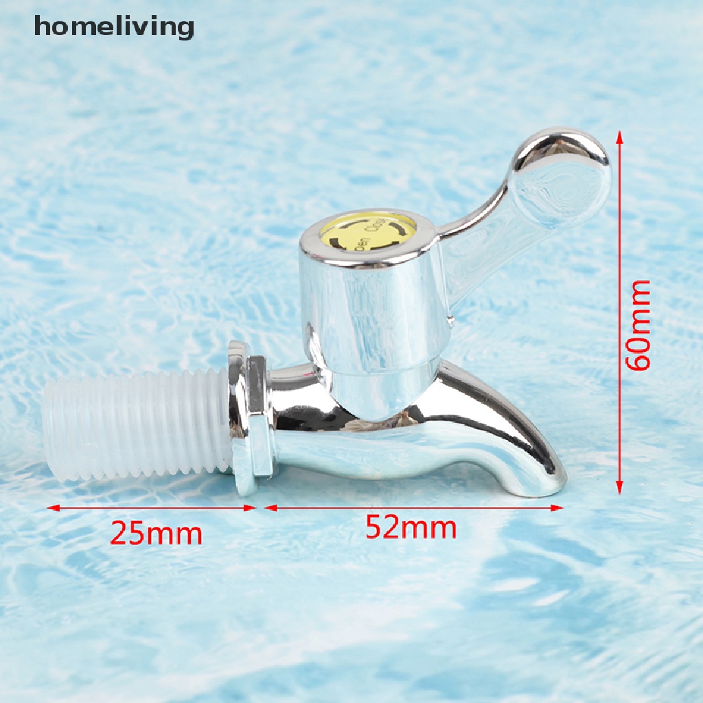 1 Vòi Rót Rượu Bằng Thủy Tinh Màu Bạc 17mm