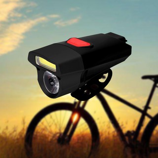 Đèn Pha Led Chống Thấm Nước Sạc Usb Cho Xe Đạp