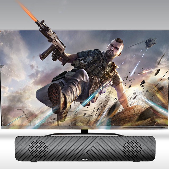 {HOT} Loa Thanh Gaming Soundbar Để Bàn SADA V-108 Âm Thanh Siêu Trầm Dùng Cho Máy Vi Tính PC, Laptop, Tivi