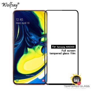 Kính cường lực toàn màn hình bảo vệ cho Samsung Galaxy A80 / A90