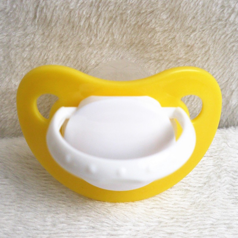 Núm Ti Giả Hình Tròn Bằng Silicone Cho Bé