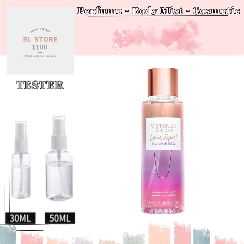 | MINMIN | VICTORIA'S SECRET Xịt Thơm Toàn Thân Body Mist -  Love Spell Sunkissed