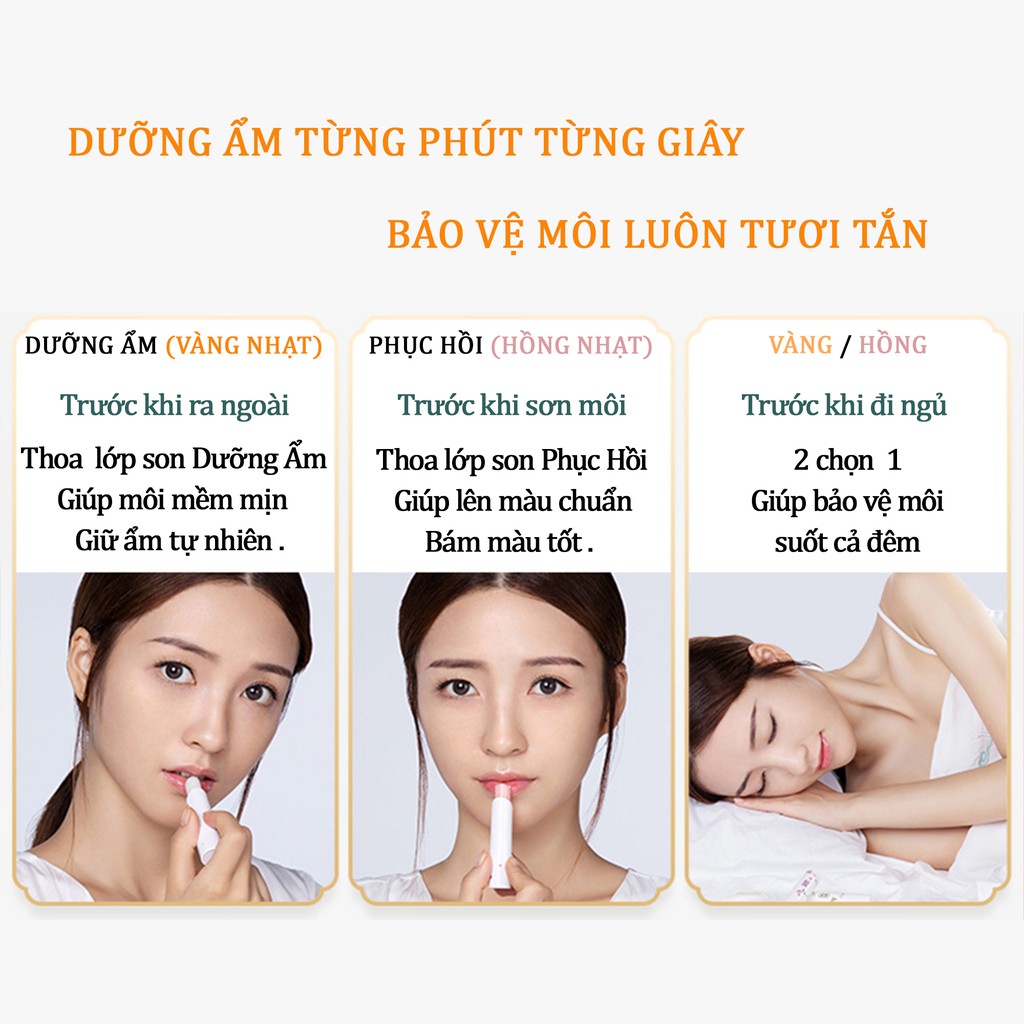 SON DƯỠNG MÔI SOONPURE DƯỠNG ẨM PHỤC HỒI 3.5g