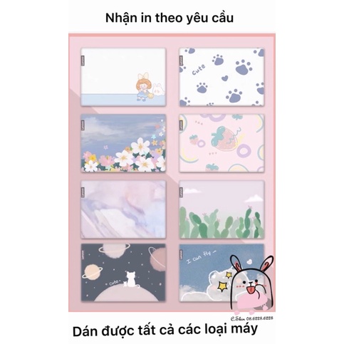 Skin - Decal Laptop Siêu Đẹp Mẫu Chảnh- Dán Khớp mọi loại máy - Có In hình theo yêu cầu