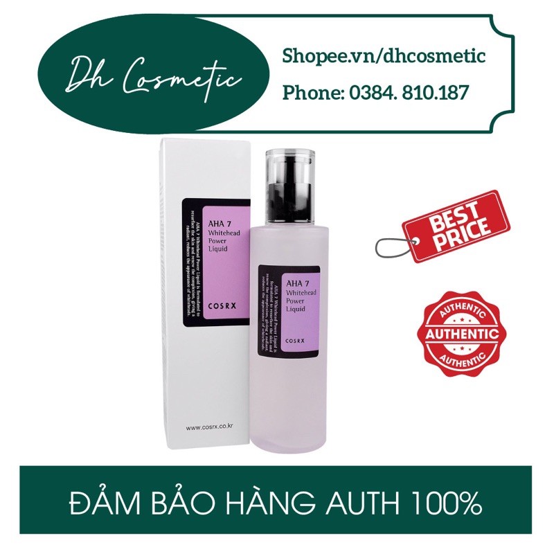 [AUTH] Tẩy da chết Cosrx AHA 7 Whitehead Power Liquid