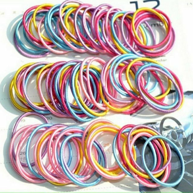 Gói 30 chun cột tóc cho bé