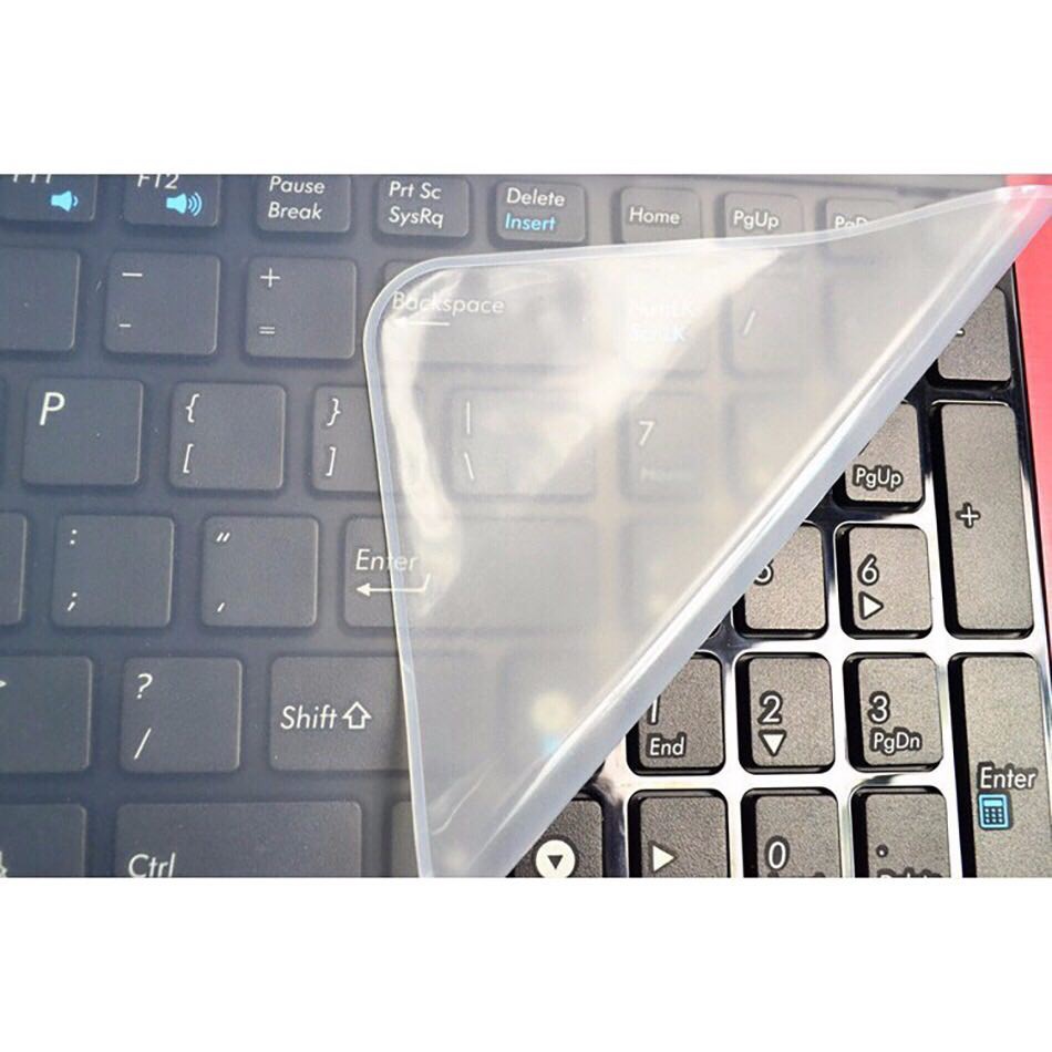 Miếng Silicon Che Phủ Chắn Bụi, Chống Nước Bảo Vệ Bàn Phím Laptop 12-14 Inch