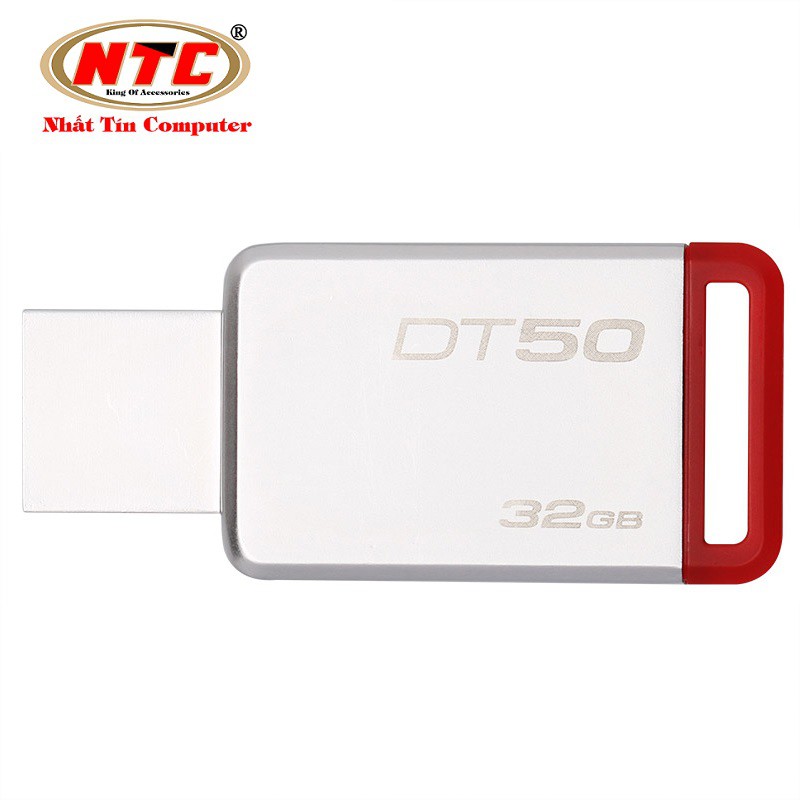 USB 3.1 Kingston DataTraveler DT50 32GB (Bạc) | BigBuy360 - bigbuy360.vn