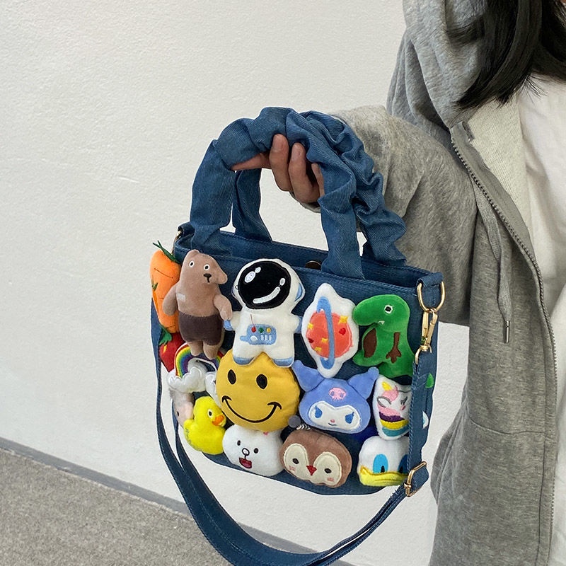 Túi Đeo Chéo Vai Hình Thú Nhồi Bông Dễ Thương