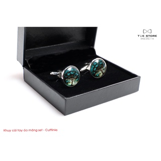 Khuy măng sét cao cấp - cufflinks đơn giản 3