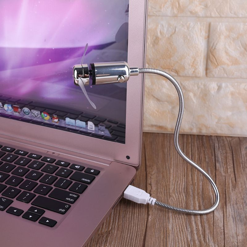 Quạt làm mát usb linh hoạt tiết kiệm năng lượng có công tắc cho notebook laptop máy tính