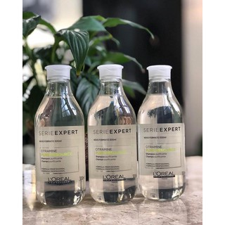 Dầu gội cho tóc dầu l’oreal serie expert citramine pure resource oil controlling purifying shampoo 300ml