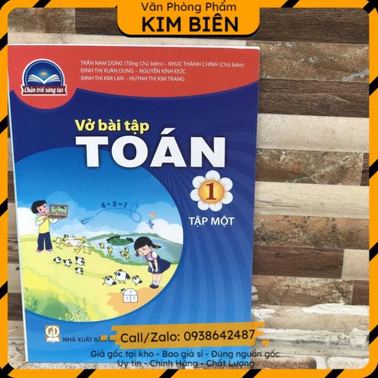 VỞ  toán +vbt  toán 1 theo chân trời sáng tạo +gom6 tay63 trang81 T-LONG E-06