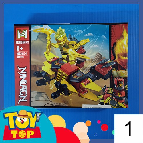[Một hộp] Non - lego Ninjago - Bộ đồ chơi lắp ghép xếp hình Ninja go mã MG3013