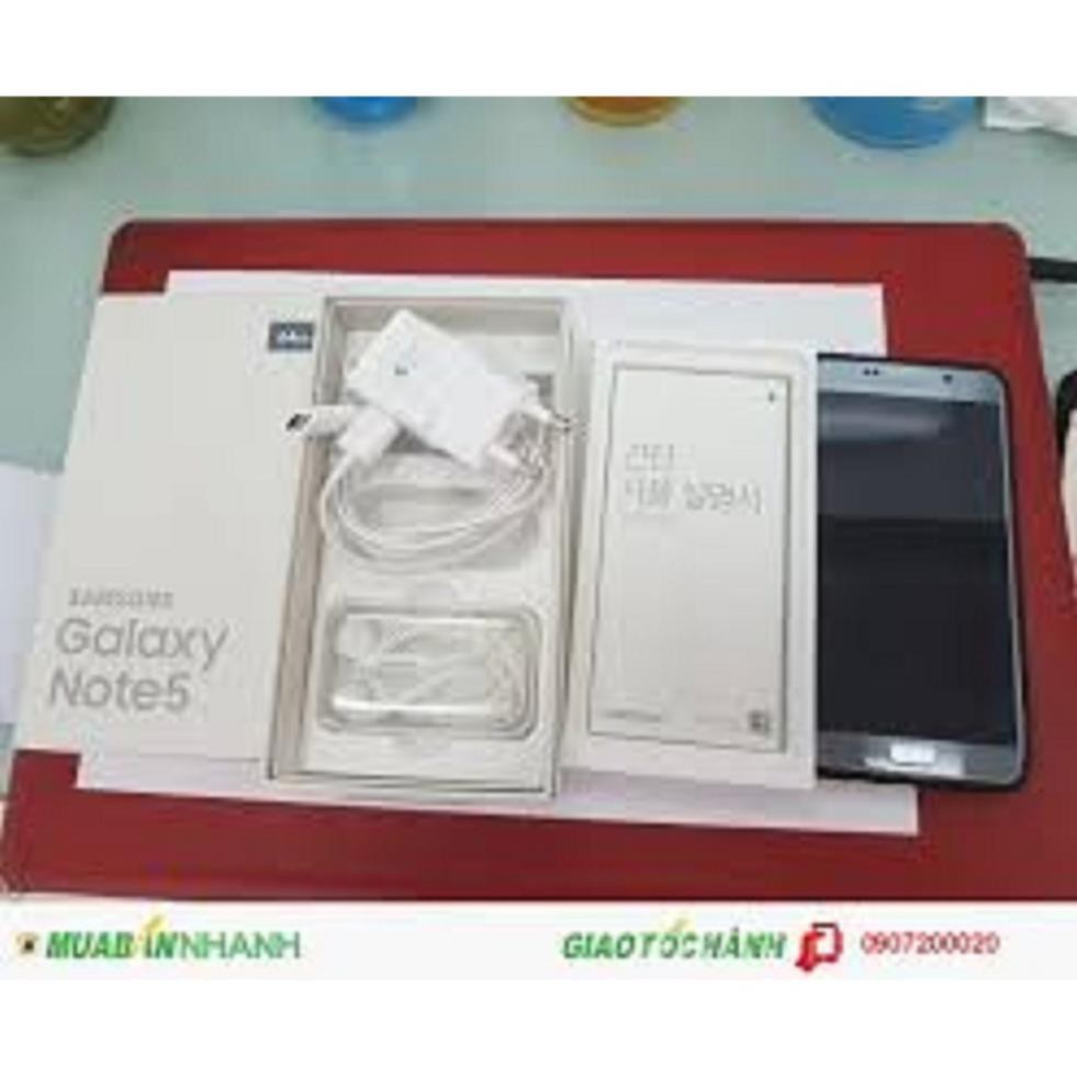 điện thoại Samsung Galaxy Note 5 ram 4G bộ nhớ 32G mới Chính Hãng - chơi LIÊN QUÂN mượt (Xanh Đậm)