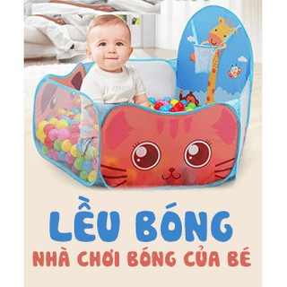 QUÂY BÓNG RỔ +100 BÓNG FI 5 CM[ HOT DEAL ]