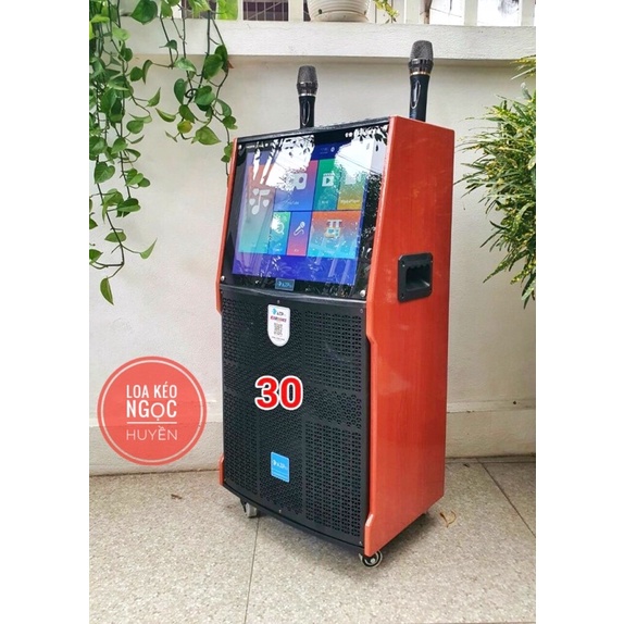 Loa kéo màn hình cảm ứng Bass 30 - 3 đường tiếng chống hú - Loa kéo AZPro 926