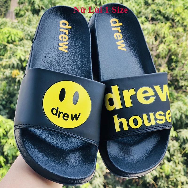 Dép Drew house ❤️FREESHIP + Hộp❤️ dép quai ngang nam nữ chất xịn, đế bền, quai chắc chắn, có lót, kèm tem mác đầy đủ