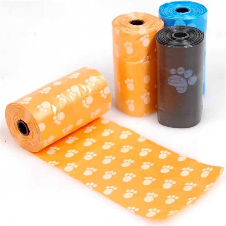 Cuộn 15 Túi Đựng Đồ Dùng Vệ Sinh Cho Thú Cưng