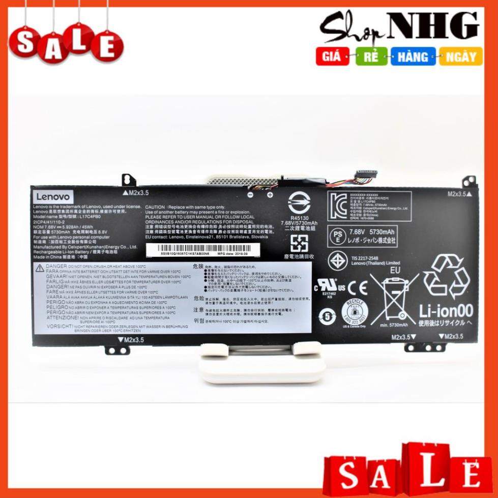 ⚡ Pin Laptop Lenovo IdeaPad 530S-14ARR 530S-14IKB 45Wh L17C4PB0 L17M4PB0 L17C4PB2 L17M4PB2