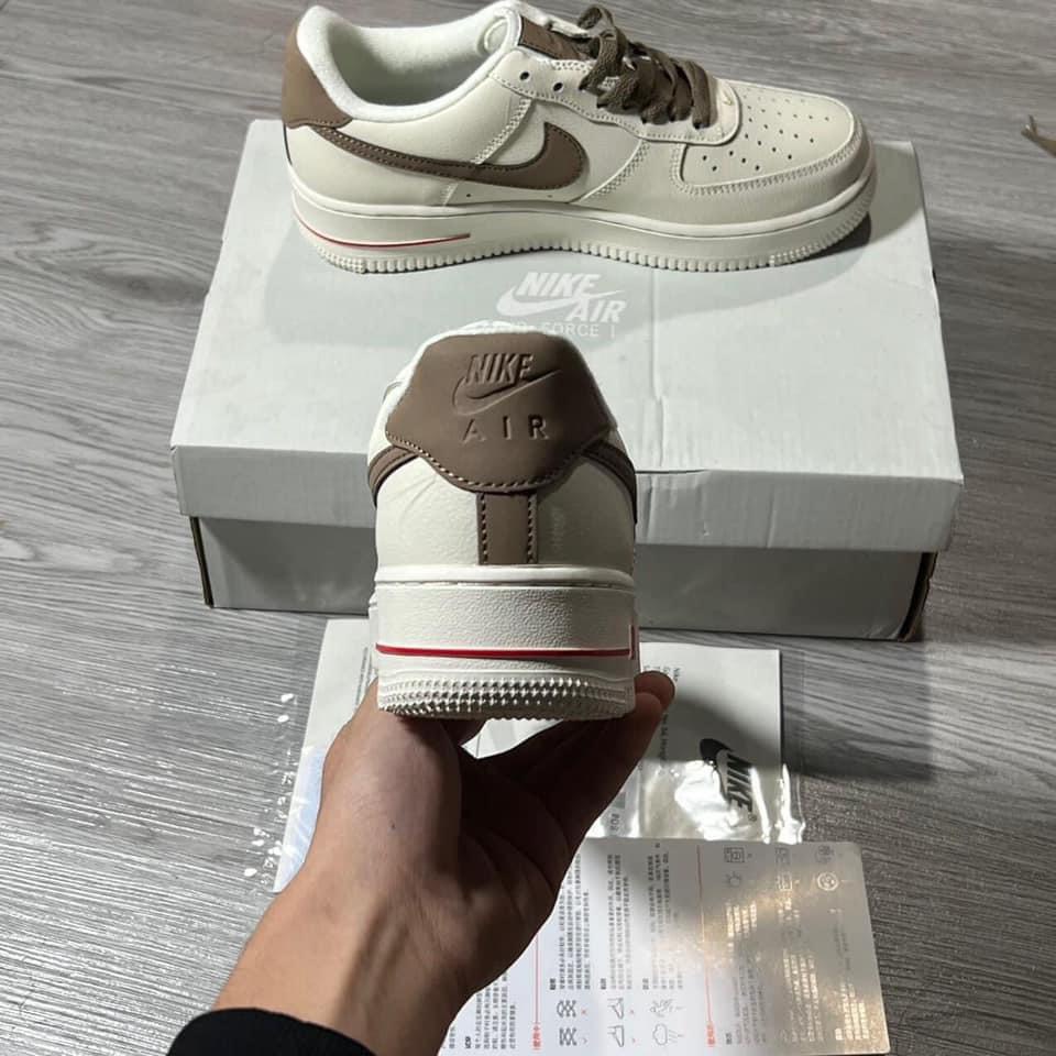 Giày thể thao AF1 vệt nâu nam nữ Giầy sneaker AIR FORCE 1 bản mới Hot Trend