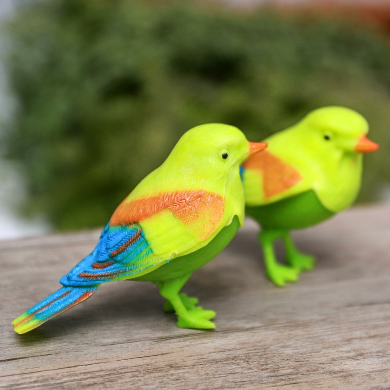 JĐồ chơi trẻ em mô phỏng chú chim sẽ gọi điều khiển bằng giọng nói dễ thương và nhiều màu sắc âm nhạc vui nhộn