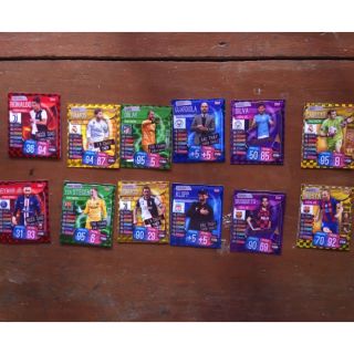 Thẻ match attax 2019/20 đặc biệt: Siêu sao tấn công, lá chắn thép, siêu đội hình, bậc thầy chiến thuật, …