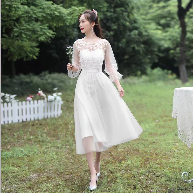 Váy phù dâu thiết kế sang trọng thoải mái cho nữ