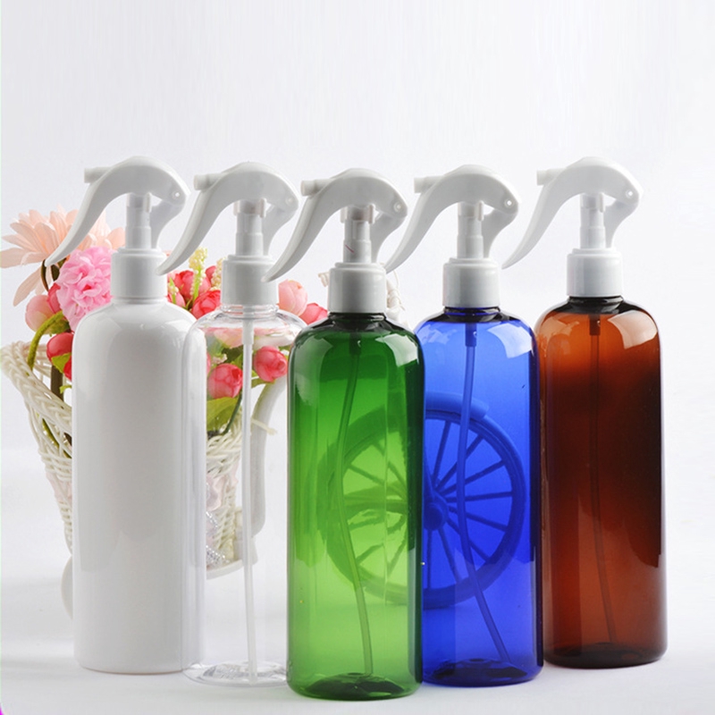 Bình Xịt Rỗng 500Ml Bằng Nhựa PET Boston Với Kích Hoạt Phun Sương Mịn Màu Đen