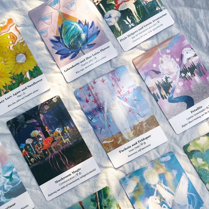 Earth Alchemy Oracle : bộ bài thông điệp kết nối với sức mạnh minh triết từ Trái Đất