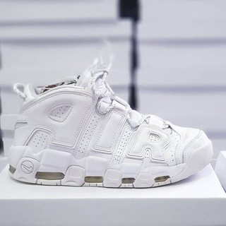 Giày Nike Air More Uptempo trắng size 44.5, real 2hand