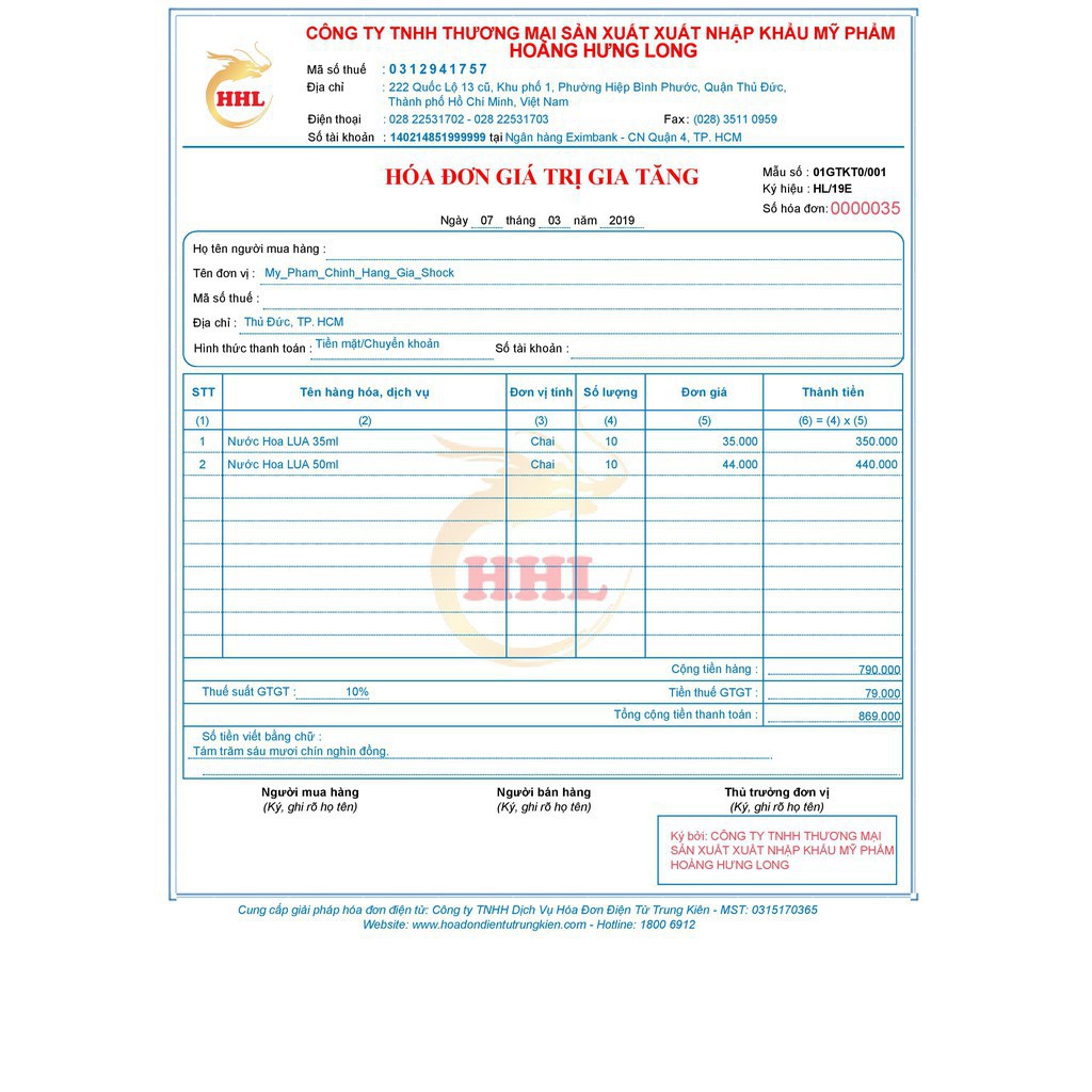 [Gía siêu khủng] Nước Hoa LUA -Xạ Hương Bì 50ml_KILL ME | BigBuy360 - bigbuy360.vn